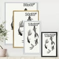 thumbnail image 4 of Black and White Vintage Fish III 12 in x 20 in Framed Painting Canvas Art Print, by Designart, 4 of 5