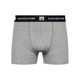 thumbnail image 3 of Duck and Cover - Pantalones Cortos Cuadrados Keach para Hombre - Pack de 3 (Gris, Blanco, Negro), 3 of 5