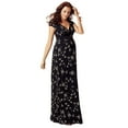 thumbnail image 1 of Robe Fleurie à Manches Courtes pour Femmes, Robe Longue de Maternité pour Femmes Enceintes, 1 of 8