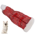 thumbnail image 4 of Tang Suit Traje de perro estilo chino Ropa para mascotas Invierno engrosado Cálido Perro Cheongsam Ropa Sudadera con capucha para perros pequeños Cachorros Gatos ANGGREK  Otros, 4 of 8