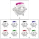 thumbnail image 5 of Molde de bola de hielo Inteprter 4 Piezas Lavable Reutilizable, 5 of 6