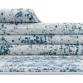 thumbnail image 4 of Unique Loom Sofia Collection Area Rug - Casino Bundle (6' 1" x 9' Rectangle Light Blue/Ivory), 4 of 9