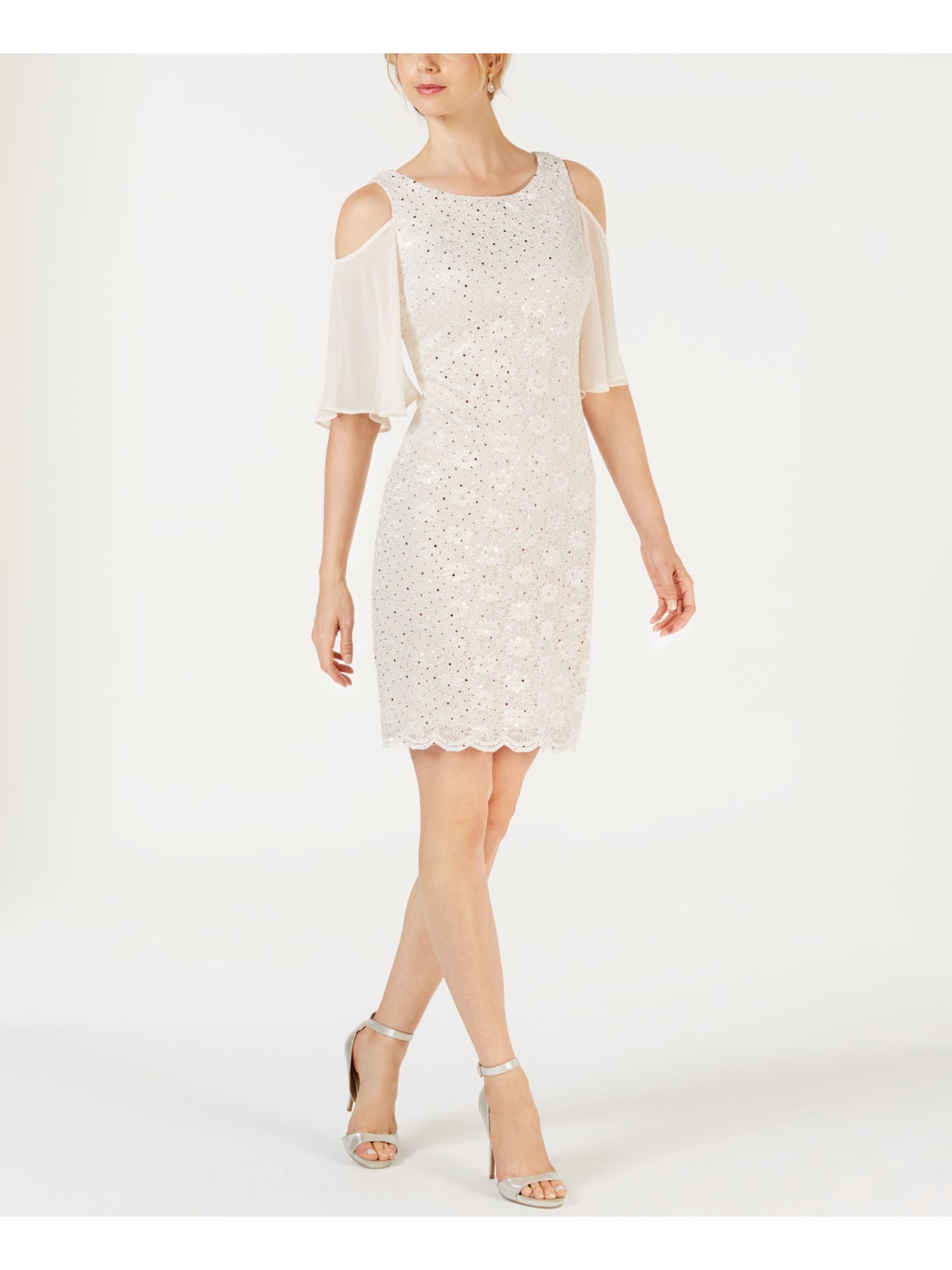 Knee Sheath Cocktail Dress 