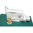 thumbnail image 4 of Heavy Duty Single Cone or Spool Thread Stand - Cast Iron Metal Stand - White Single Cone Embroidery Holder - Fits All Threads for Sewing Embroidery Serger, 4 of 7