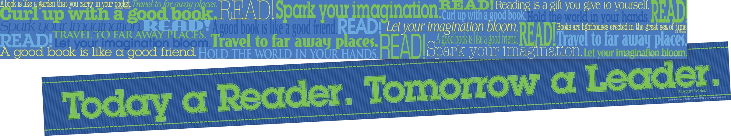 Barker Creek Word Wall Double-Sided Border (6 designs) - 105 Feet