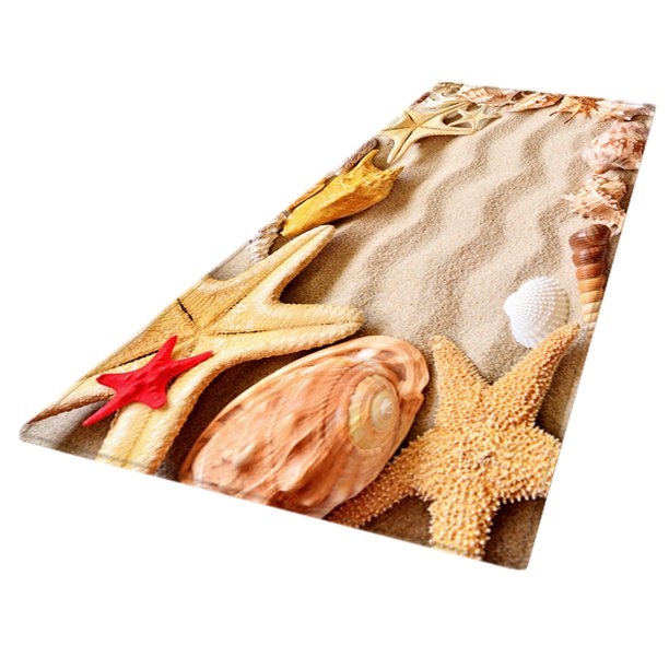 Alfombra de baño de microfibra antideslizante Tawny 60x180cm Sunnimix Alfombra antideslizante