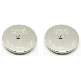 Maxell CR2032 220mAh 3V Lithium Primary (LiMNO2) Coin Cell Battery -  Hologram Packaging - 1 Piece Tear Strip, Sold Individually