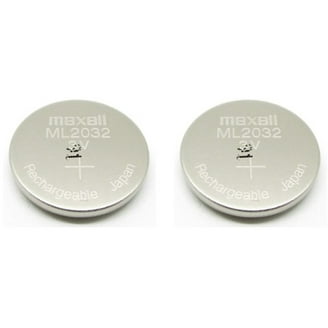 5 Pcs Maxell ML2032 2032 Lithium Rechargeable Coin Cell Battery 3V