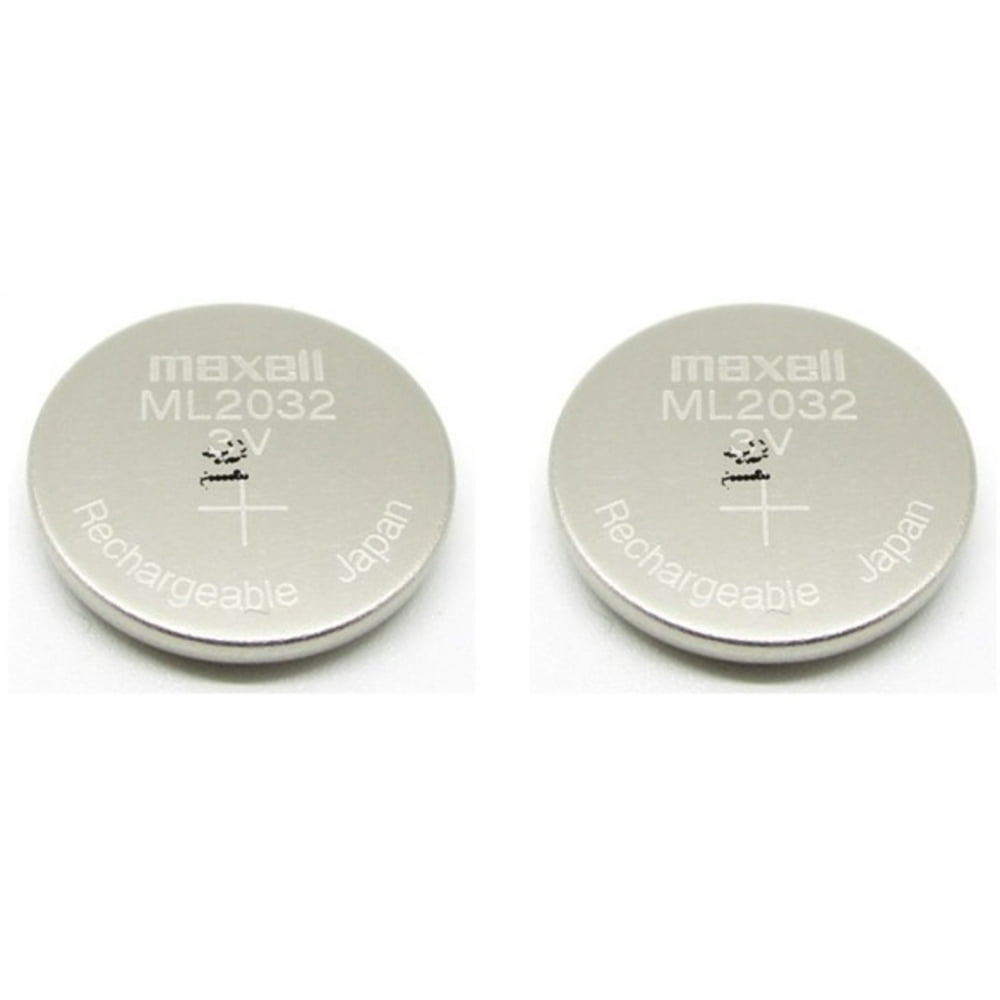 Maxell ML2032 2032 2 Lithium Rechargeable Coin Cell Battery 3V Japan