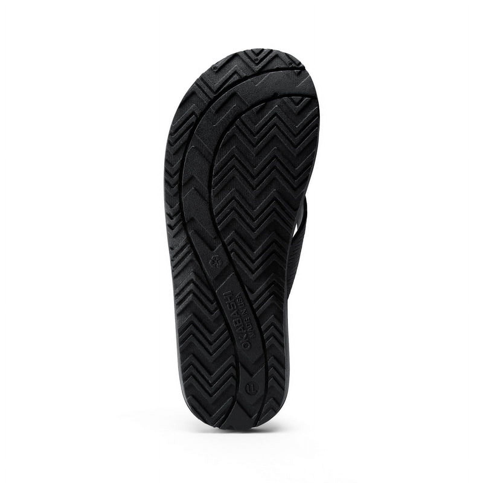 Okabashi Surf Men's Flip Flops - Black / XL - Walmart.com