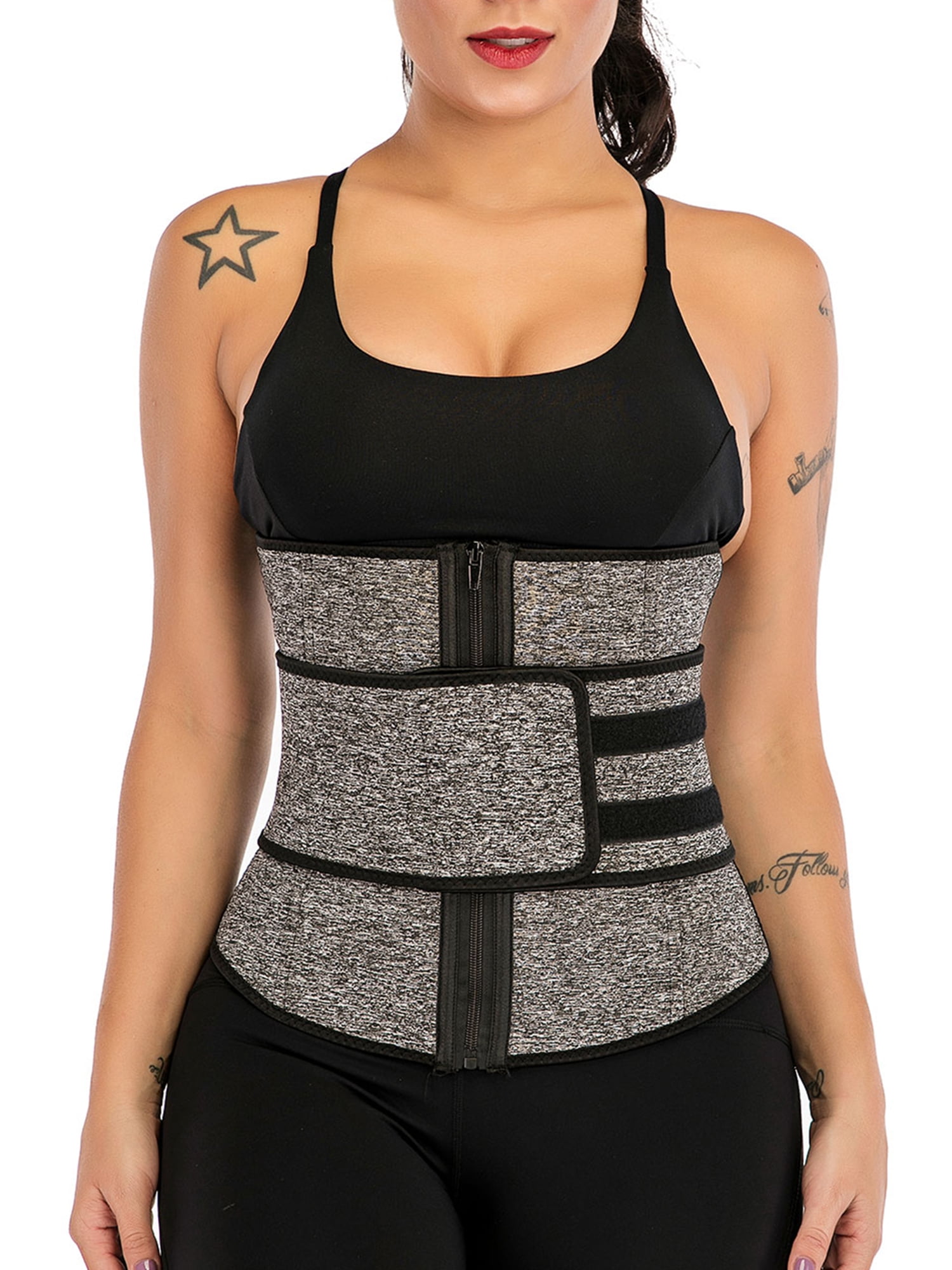 SAYFUT Waist Trainer Belt for Women Sport Girdle Waist ...