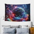 thumbnail image 5 of Xecao Outer Space Floating Numbers And Letters Print Tapestry, Wall Hanging Room Funny Decor, Backdrop Room Decor for Bedroom Living Room dormitory, 5 of 8