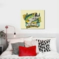 thumbnail image 4 of Lsque Bass Fish and Water Print Wall Art – Decorative Picture for Living Room, Bedroom, and Office (Horizontal), 4 of 6