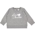 thumbnail image 2 of Inktastic Bestie Frenchie Baby Sweatshirt, 2 of 4