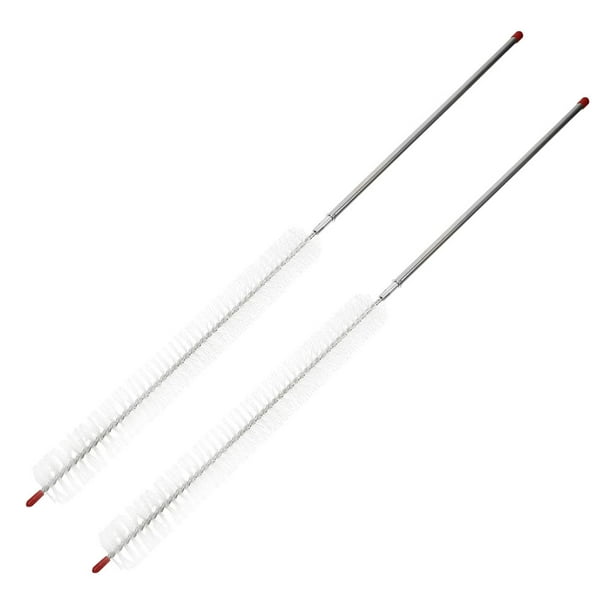 BRIGHTFUFU 2 piezas Cepillo de limpieza de la lavadora Cepillo de lavadora de acero inoxidable Cepillo para limpiador para el refrigerador de secador de lavadora