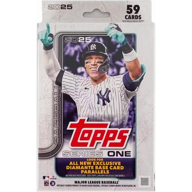Colgador de béisbol Trading Card Topps 2025 Serie 1