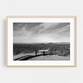 thumbnail image 2 of Bench Overlook, Pinnacle Peak - Scottsdale Arizona Photography Black and White Desert Landscape Nature Mountain Scenic Minimalist Unframed Wall Art Print 20 x 28 inches, 2 of 7