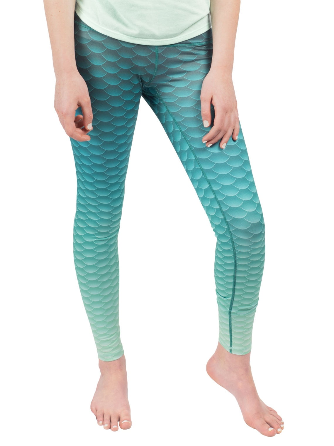 mermaid running tights