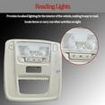 thumbnail image 3 of Interior Overhead Sunroof With Sunroof Switch Assembly, Map Lamp Dome Reading Lights For Buick New GL8 652T-grey, 3 of 5