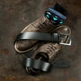 thumbnail image 2 of Mio Marino Classic Wingtip Oxford Dress Shoes for Men w/ Elegant Shoe Bag, 2 of 7