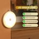 thumbnail image 3 of Irfora Sensor de luz LED Luz de noche adhesiva para bricolaje Imán fuerte Luz de noche recargable USB para colgar en la pared para armarios Armarios Escaleras de cocina Irfora lámpara de pared, 3 of 7