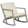 thumbnail image 2 of SAFAVIEH Vernon Outdoor Patio Rocking Chair, Gray/Beige, 2 of 7