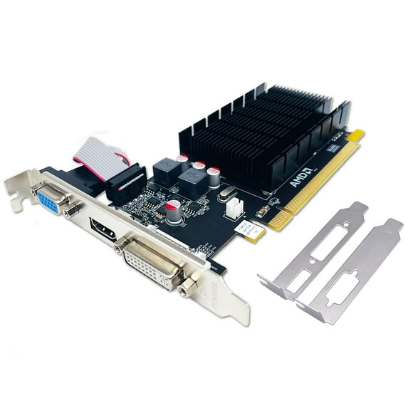 Tarjeta gráfica QTHREE Radeon HD 5450 2GB GDDR3 64-bit