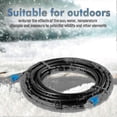 thumbnail image 4 of 50m Cat6 Outdoor Waterproof Direct Burial Ethernet Network Cable - Utp - Cca - 550 Mhz - Black 50 Meter, 4 of 5