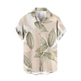 thumbnail image 3 of Mens Hawaiian Shirts Short Sleeve Button Down Shirt Men's Party Shirts Summer Beach Vacation Holiday Tropical Shirts, 3 of 5