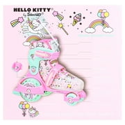 Hello Kitty EZ Roll Adjustable Roller Skates by Roller Derby, Size 11-2