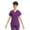 Eggplant, variant on Scrubstar Women's Premium Performance Stretch Double V-Neck Scrub Top, Sizes XS-3XL