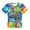 Multicolour, variant on Baby and Toddler Boys Tops Fashion Letter Round Neck Short Sleeved Kids Summer Clothes,Multicolour,3-4 Years