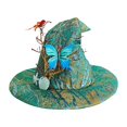 thumbnail image 2 of Sombrero de bruja de Halloween,Sombrero de bruja de Halloween,decoración para fiesta,gorro de fiesta,Sombrero de mago,accesorios para disfraz de cosplay para mujeres y hombres,Carnavales de, 2 of 5