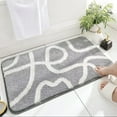 thumbnail image 5 of Avdolw Non-Slip Microfiber Bath Rug - Absorbent Quick-Dry Bath Mat, Machine-Washable Anti-Skid Shower Carpet,15.7x23.6 In, 5 of 6