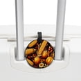 thumbnail image 3 of Hanksgiving Corn 2pcs PU Leather Round Bag Tags with Privacy Cover and Name ID Tag - Suitcase Tags for Travel Luggage, Handbags, Backpacks, School Bags, 3 of 6