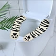 thumbnail image 4 of YOTQUSKI Toilet Seat Covers,Toilet Seat Cover,Reusable Soft Warmer Toilet Seat Cushion Cover,Washable Plush,Easy Installation Comfortable Toilet Lid Seat Cover, 4 of 5