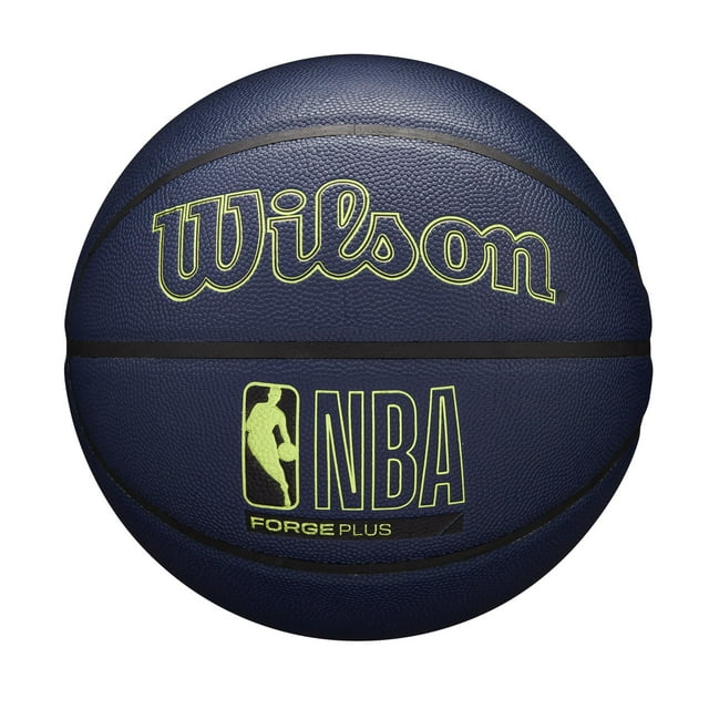 Baloncesto WILSON NBA Forge Plus para interiores y exteriores, color azul marino