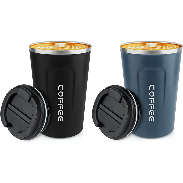 12 oz Stainless Steel Vacuum Insulated Tumbler - Coffee Travel Mug