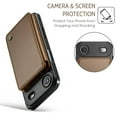 thumbnail image 5 of For iPhone Air Case with Card Holder, Wallet Case for Women Men with RFID Blocking, Durable Leather Kickstand Magnetic Clasp Shockproof for iPhone Air, 5 of 11