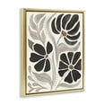 thumbnail image 4 of Stupell Industries Boho Curved Petals Botanical & Floral Painting Gold Floater Framed Art Print Wall Art, 17 x 21, 4 of 10