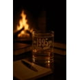 thumbnail image 3 of Personalization Mall Aged To Perfection Personalized Birth Year Whiskey Glass, 3 of 6