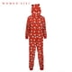 thumbnail image 1 of Jumpsuit de la casa de Navidad Pijamas con capucha impresa de manga larga para mujer Advancent AP000325-06, 1 of 7