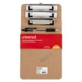 thumbnail image 3 of (4 pack) Universal UNV05561 1/2 in. Clip Capacity Hardboard Clipboard for 5 in. x 8 in. Sheets - Brown (6/Pack), 3 of 3