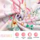 thumbnail image 4 of Manta de unicornio, regalo para mujeres y niñas, con estampado de flores rosas, ideal para dormitorio, sala de estar, cumpleaños y Navidad, suave, acogedora y ligera., 4 of 5