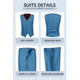 thumbnail image 4 of Suit Reskay de 5 piezas para niños con chaleco, pantalones y corbata, talla 12, 4 of 6