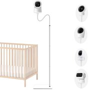 Baby Monitor Floor Stand Holder Mount Compactible for eufy E20,E21,E30, Indoor Cam S350,Spaceview E110, Spaceview pro E210,E220