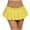 Yellow, variant on Skirts For Women Sexy Pleated Mini Skirt Ruffle Lingerie For Mini Skirt Red L