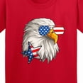 thumbnail image 4 of Inktastic USA Patriotic Eagle July 4th American Youth T-Shirt, 4 of 5