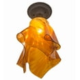 thumbnail image 4 of Meyda Tiffany 184461 Taste Of Honey 12" Wide Semi-Flush Ceiling Fixture - Bronze, 4 of 7
