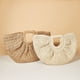 thumbnail image 2 of Zhuge Bolso de hombro tejido para mujer, bolso de mano tejido, bolso de mano tejido elegante para playa de verano, bolsos de hombro de 18,11 x 1,96 x 11,81 pulgadas (caqui), 2 of 5